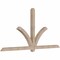 Ekena Millwork Redmond Smooth Timber Gable Bracket, Douglas Fir, 96"W x 48"H x 3 1/2"D x 3 1/2"F, 12/12 Pitch GBW096X48X0404RED00SDF - alternate 5